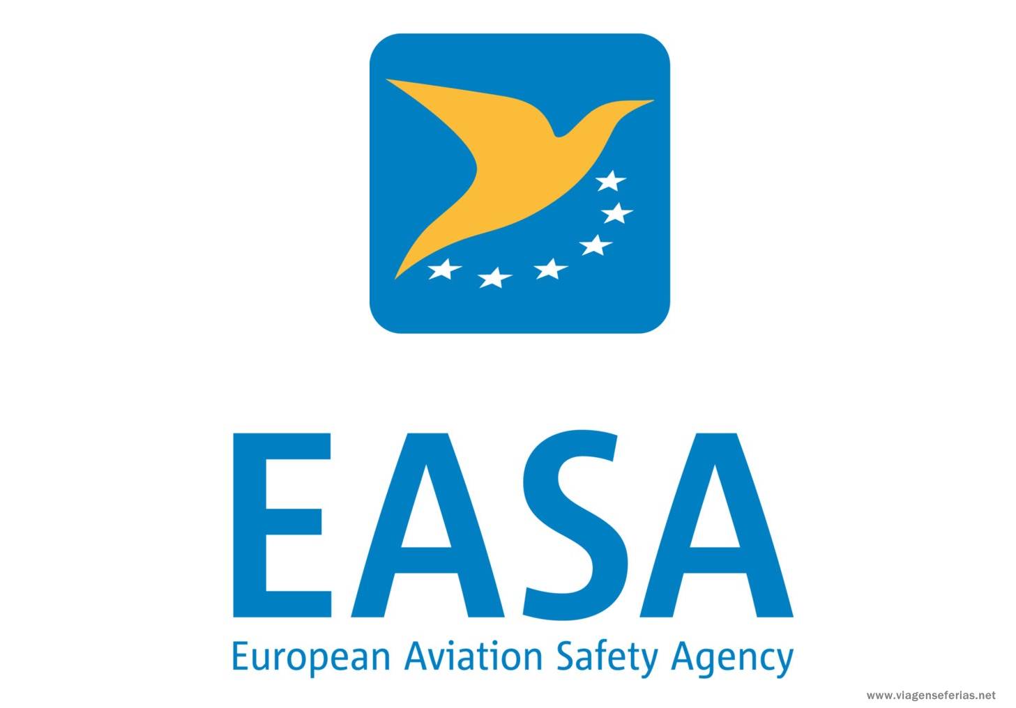 Logo EASA, Agência da UE para a Segurança Aérea