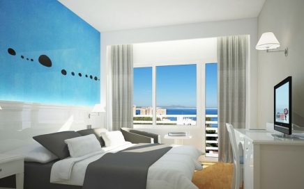 Quarto do Hotel Museu Joan Miró em Palma de Maiorca