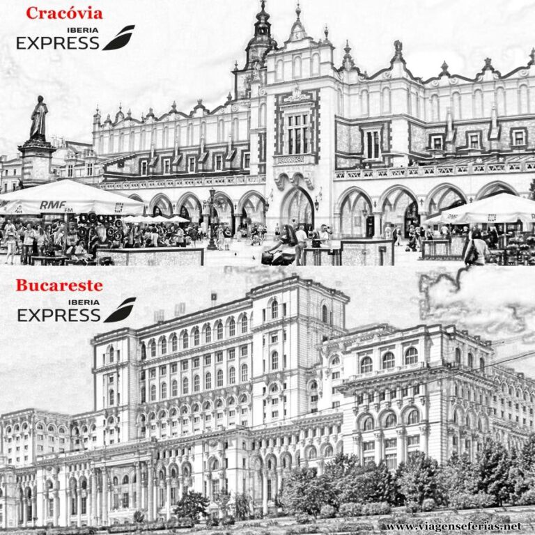 2 novos destinos low cost Iberia Express: Cracóvia e Bucareste