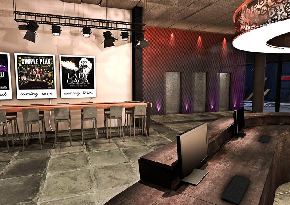 Lobby do Jaz in The City em Amesterdão