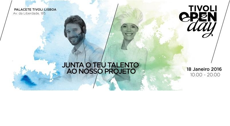 Open Day a 18 de Janeiro Empregos nos hotéis Tivoli