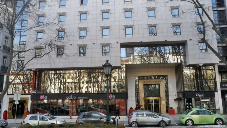 Fachadado Hotel Sofitel Lisbon Liberdade em Lisboa