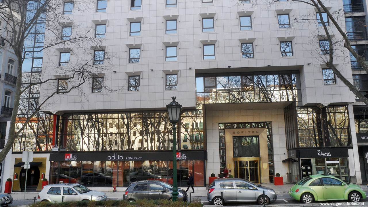 Fachadado Hotel Sofitel Lisbon Liberdade em Lisboa