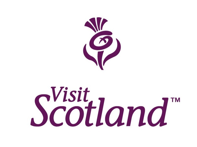 Logo da Organização Oficial Turística da Escocia VisitScotland