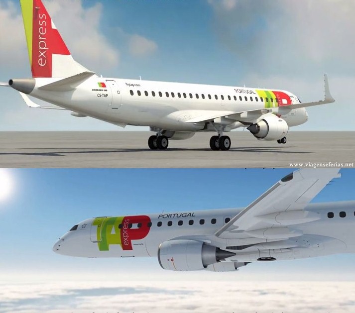 Simulação dos ATR-72 e Embraer 190 TAP Express