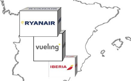 3 Companhias Aereas que dominaram em Espanha durante 2015