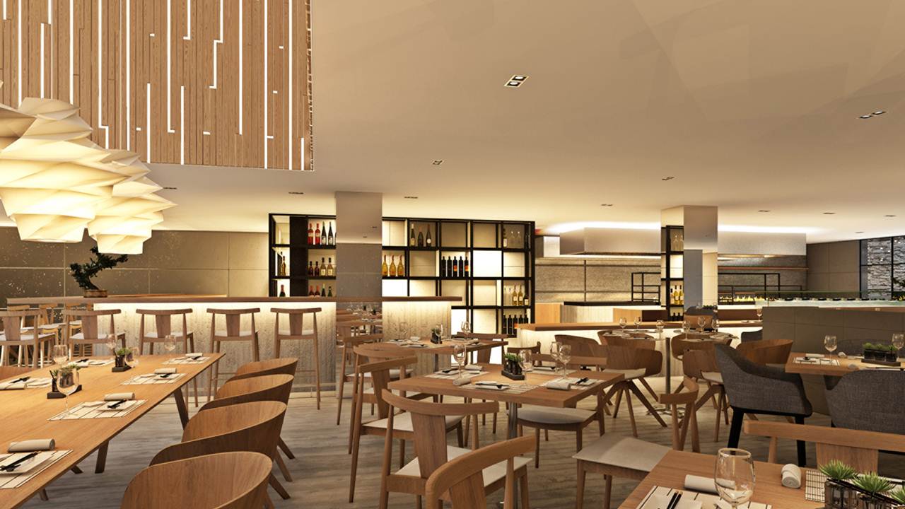 Restaurante Biblioteca no novo Hotel Four Seasons em Bogotá