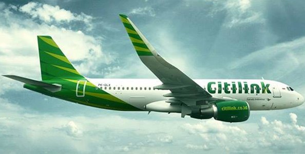Airbus A320 da Companhia de Aviação Citilink