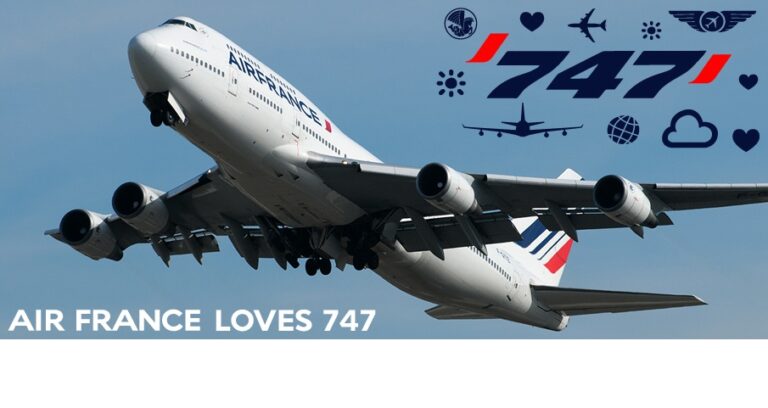 Air France gosta do Jumbo 747 - Exposição e Comemorações