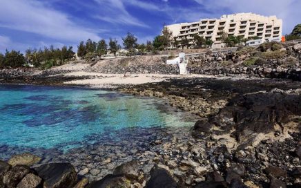Hotel Be Live Las Morlas na ilha de Cuba visto da praia
