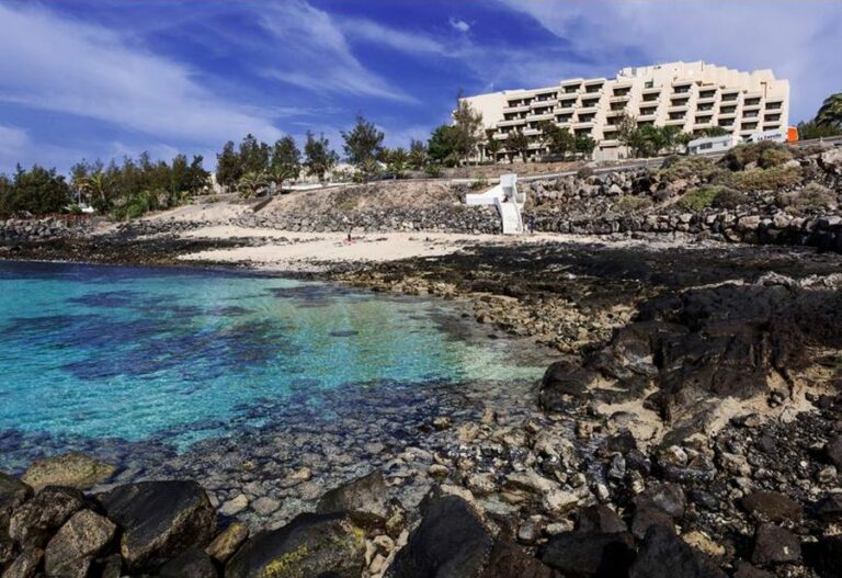 Hotel Be Live Las Morlas na ilha de Cuba visto da praia