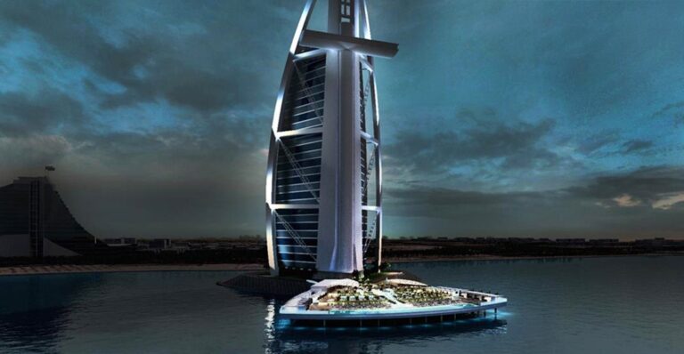 Projecto Deck Norte no hotel Burj Al Arab Jumeirah no Dubai