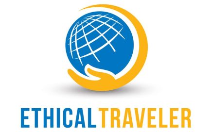 Logo da Ethical Traveler que elege os Destinos Éticos