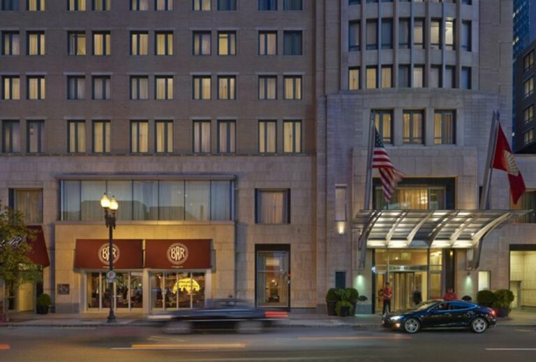 Exterior do Hotel Mandarin Oriental Boston nos Estados Unidos