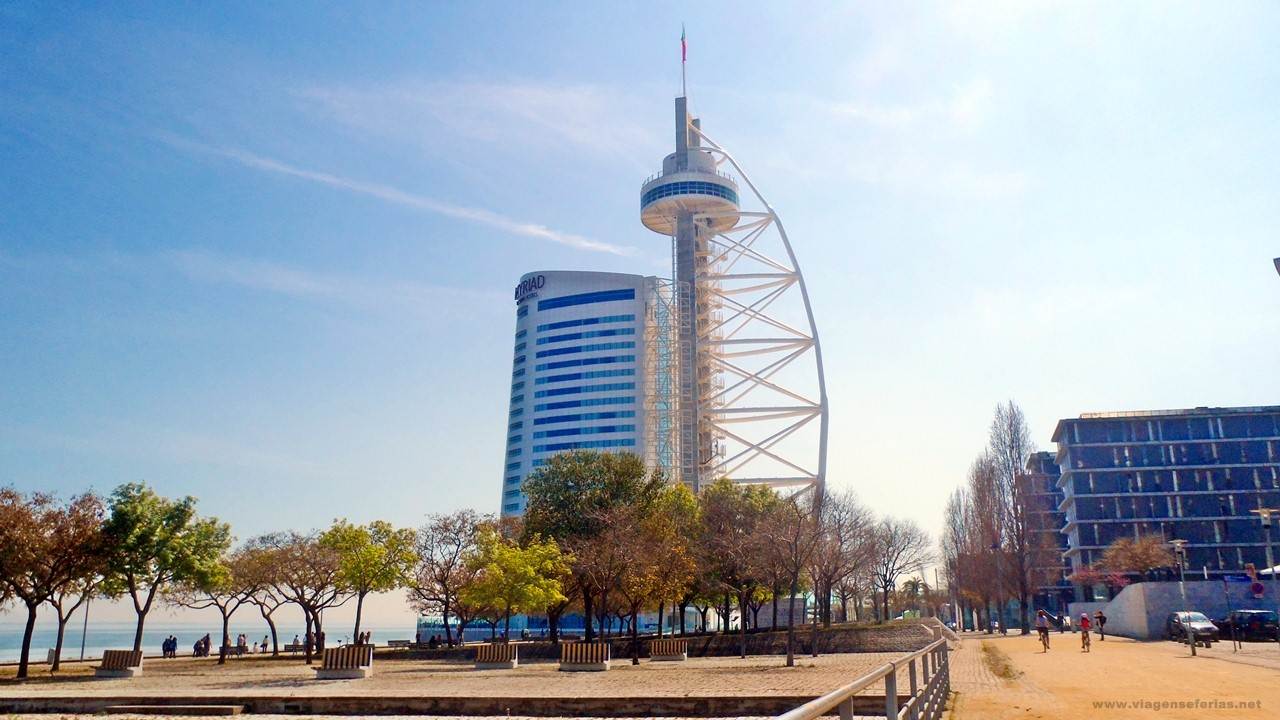 Vista da torre do hotel Myriad by Sana hotels em Lisboa