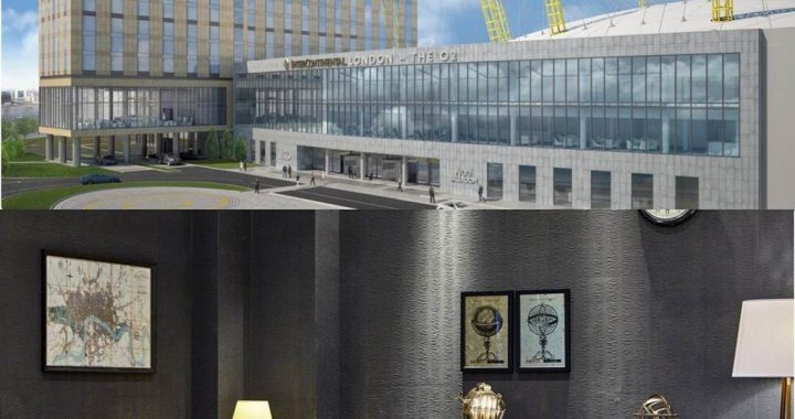 Lobby e edificio do Hotel InterContinental London-The O2