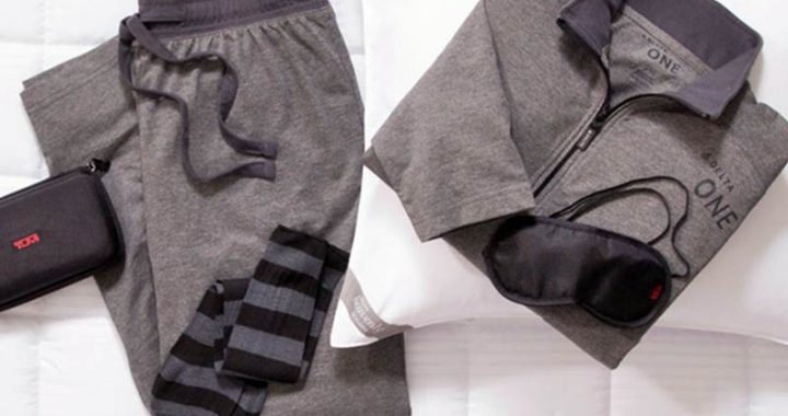 Pijamas oferecidos nos voos Delta Airlines