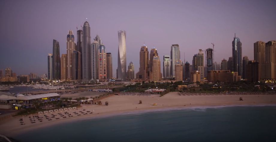 Dubai pelo projecto da Emirates e Boeing: Vistas Aéreas
