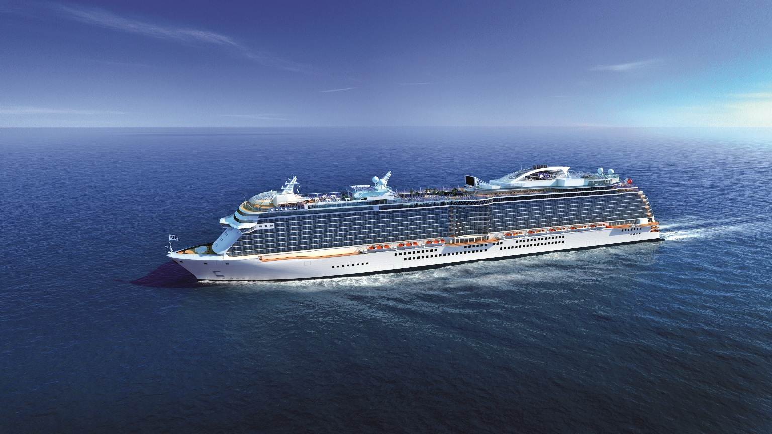 Versão 3 dos novos navios de cruzeiro da Princess Cruises