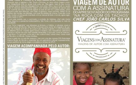 Viagens de Autor a São Tomé com chef do Programa na Roça com os Tachos