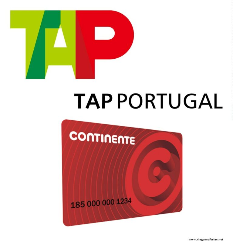 Parceria TAP Portugal e cartão Continente desde 5 de Janeiro