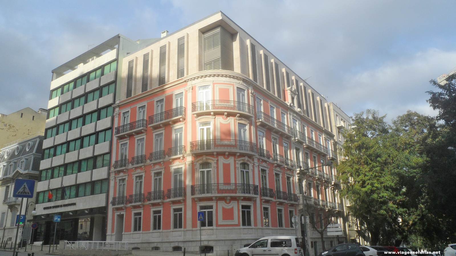 Hotel Vincci Liberdade na Rua Rosa Araújo em Lisboa