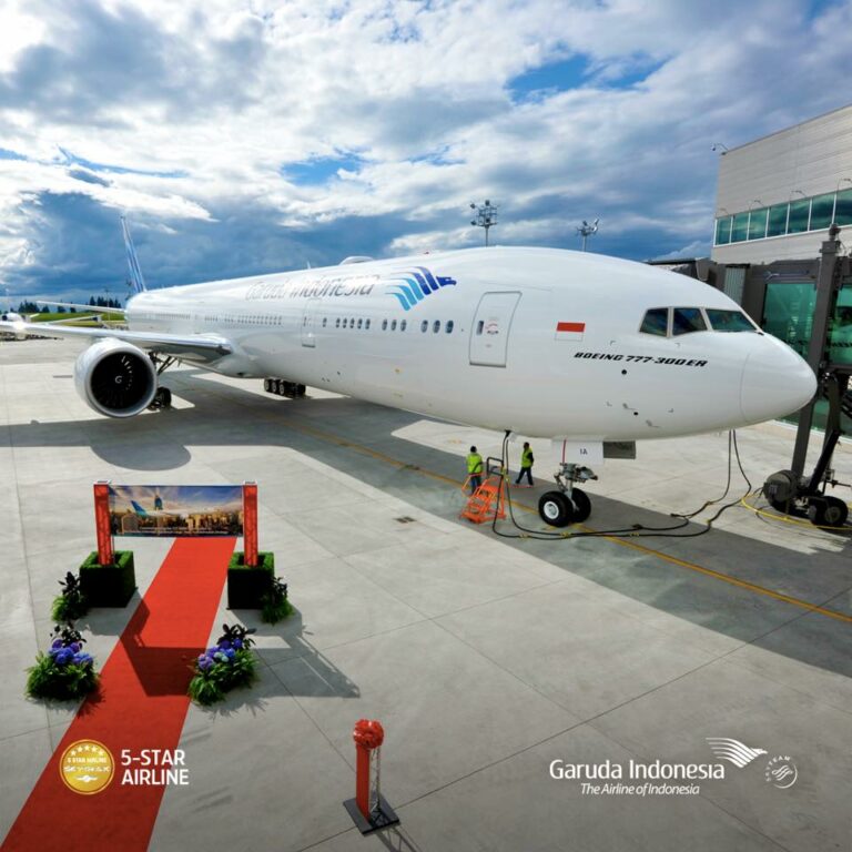 Boeing B777-300ER da Companhia Aérea Garuda Indonesia