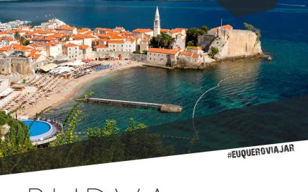 Pacote de férias (voos+estadia) em Budva-Montenegro 986€
