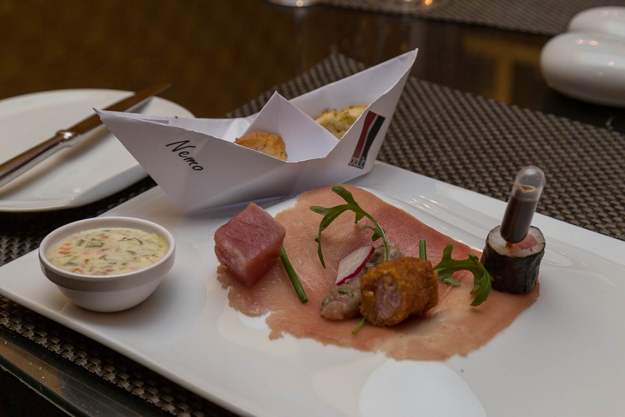 Entrada Capitum Iglo do AdLib na Restaurant Week