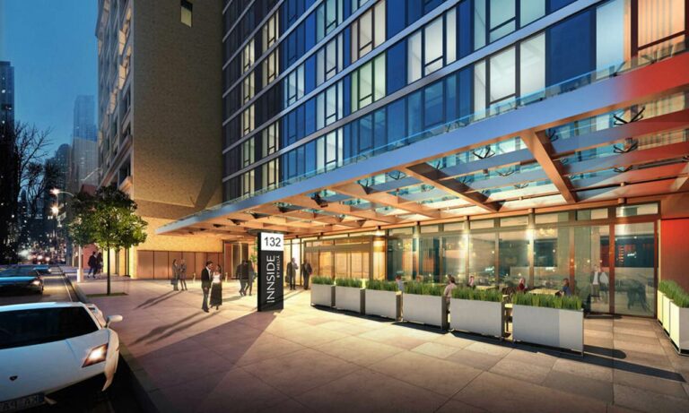 Entrada do hotel Innside Nova Iorque Nomad da Meliá