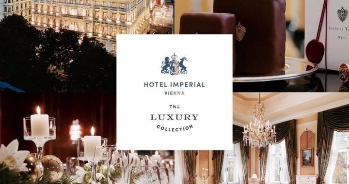 Fachada, quarto e restaurante do hotel Imperial Viena