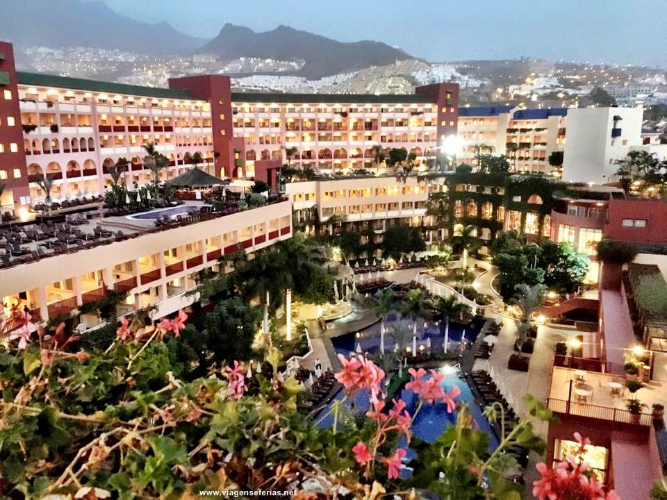 Vista do Hotel Best Jacaranda em Tenerife nas Canárias
