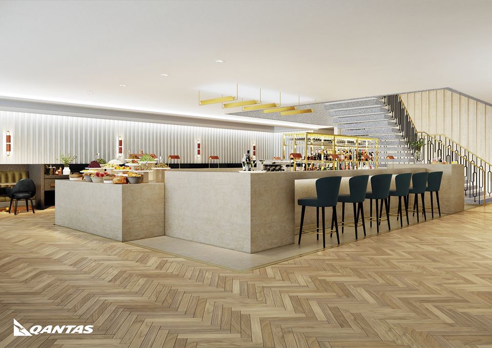 Nova Sala VIP da Qantas no aeroporto Londres Heathrow