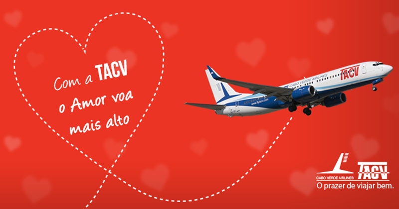 Passatempo Dia dos Namorados da Companhia Aérea TACV