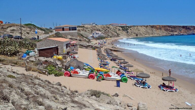 Praia da Mareta em Sagres no Algarve (Portugal)