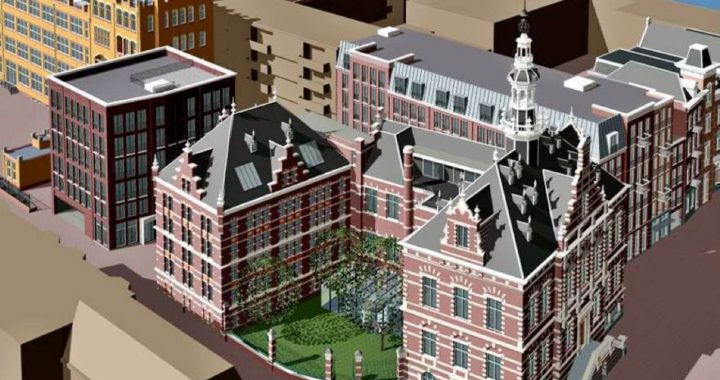Projecto do futuro hotel Pestana Amesterdão na Holanda
