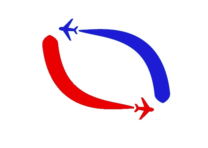 Simbolo de slot de aeroporto usado pelas Companhias Aéreas
