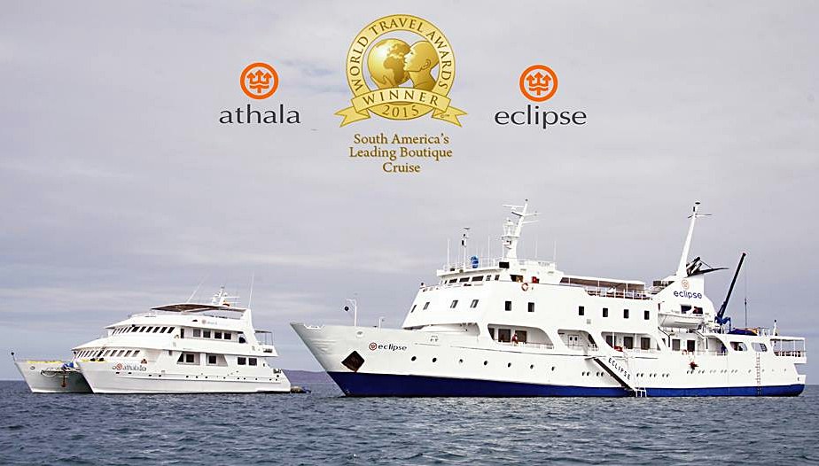 2 barcos do Operador Ocean Adventures das ilhas Galapagos
