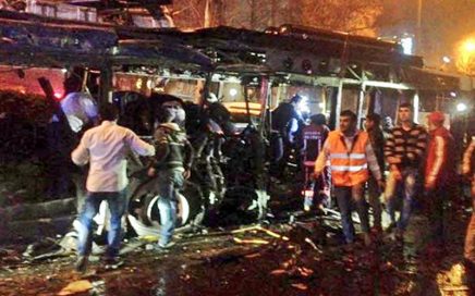 Explosão em Ancara na Turquia a 13 de Março