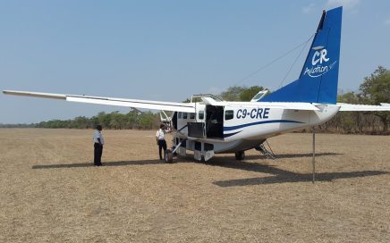 Cessna 208B da Companhia Aérea CR Aviation de Moçambique