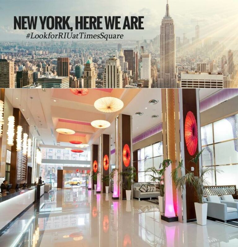 Concurso RIU Plaza New York sorteia 2 estadias de 4 noites