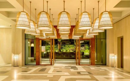 Átrio de entrada no Grand Hyatt Rio de janeiro
