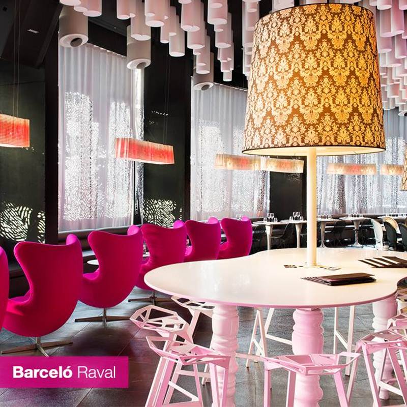 Bar do Hotel Barceló Raval em Barcelona