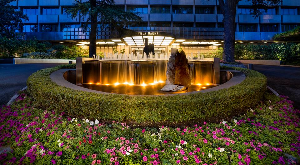 Entrada do Hotel Villa Magna de 5 estrelas em Madrid