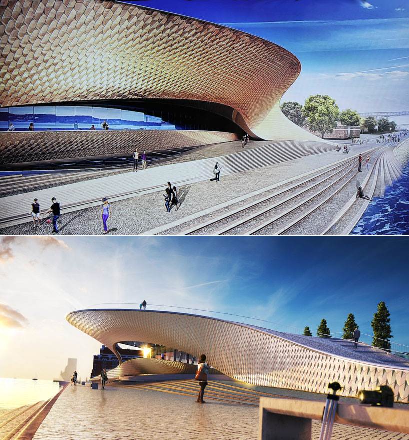 Projecto Museu MAAT da Fundação EDP em Lisboa (Exterior)