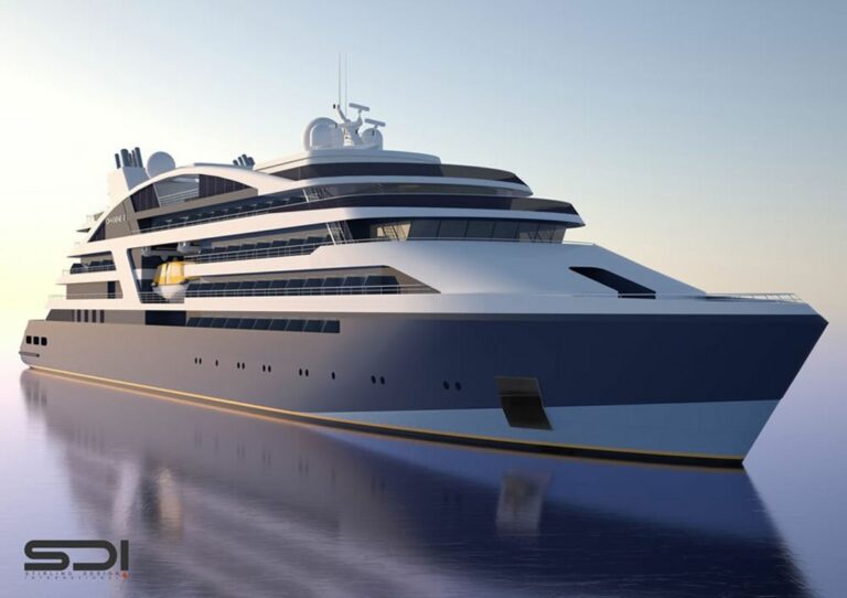 Projecto dos 4 novos navios da Ponant desenhados pela SDI