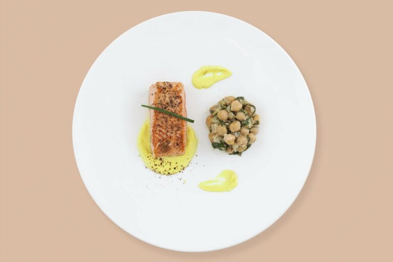 Prato de Salmão do Chef Boulud para a Air France