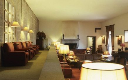 Sala de Estar dos Hospedes na Pousada de Guimarães