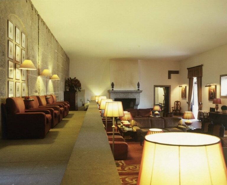 Sala de Estar dos Hospedes na Pousada de Guimarães