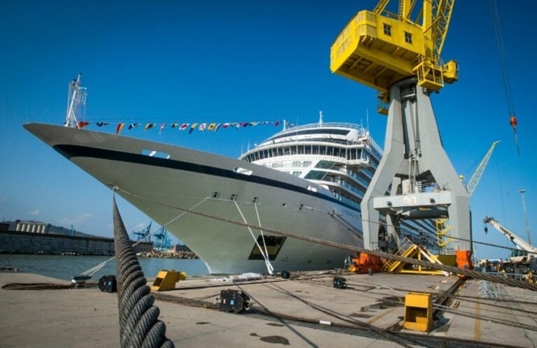 navio Viking Sea da Viking Cruises em Fincantieri